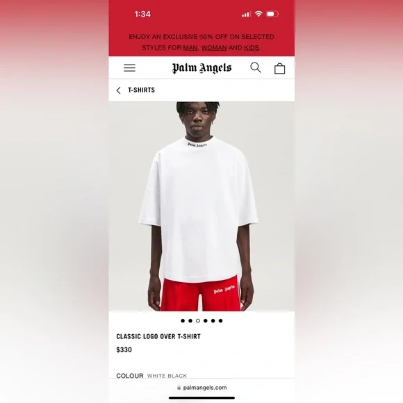 Palm angel’s shirt